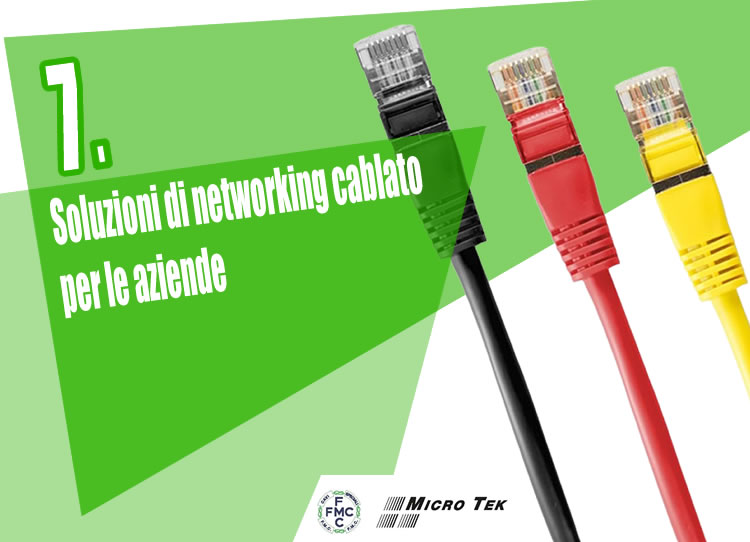 Soluzioni di networking cablato per le aziende